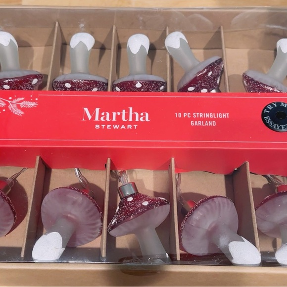 Martha Stewart Mushroom String Lights - Picture 2 of 3